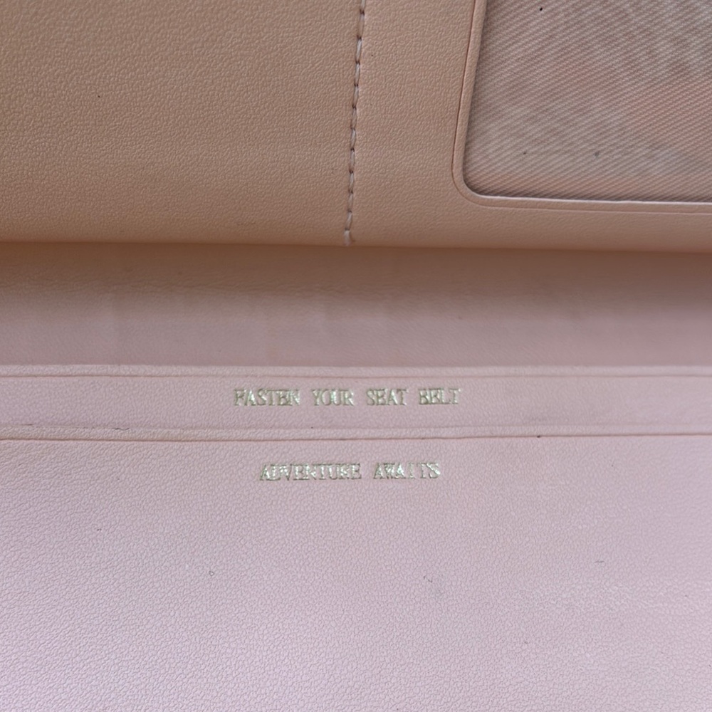 Coach Pink Floral Clutch with Envelope Design - Picture 3 of 5